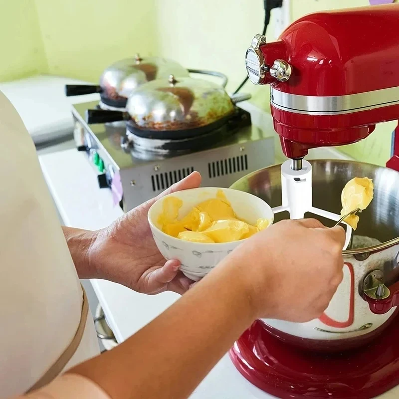 Accesorios de silicona de 4,5-5 pulgadas compatibles con el mezclador vertical con cabezal inclinable KitchenAid para mejorar su experiencia en repostería