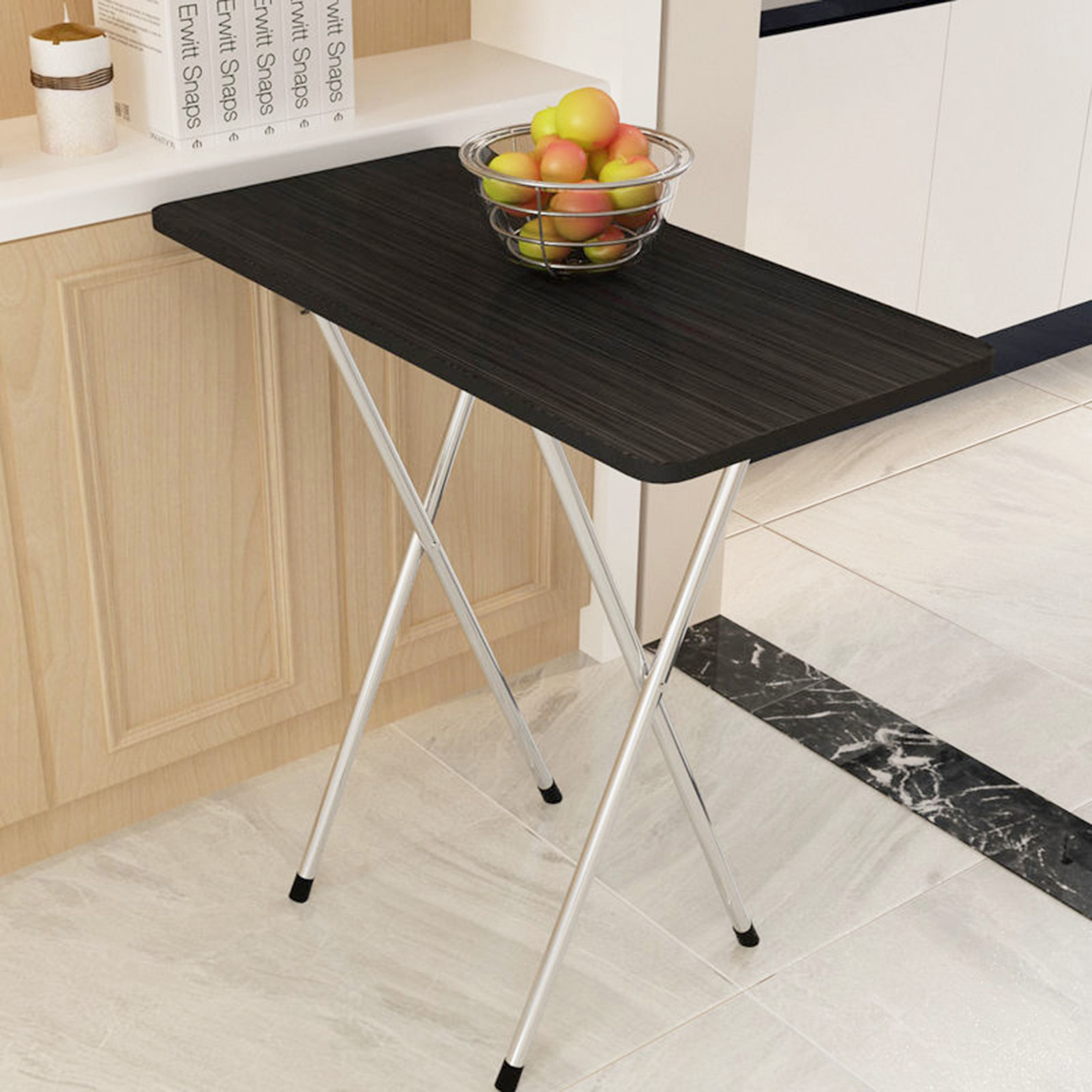 Portable Garden Table Foldable Wooden Dining Table For Afternoon Tea Ultralight Christmas Outdoor Camping BBQ Picnic Table