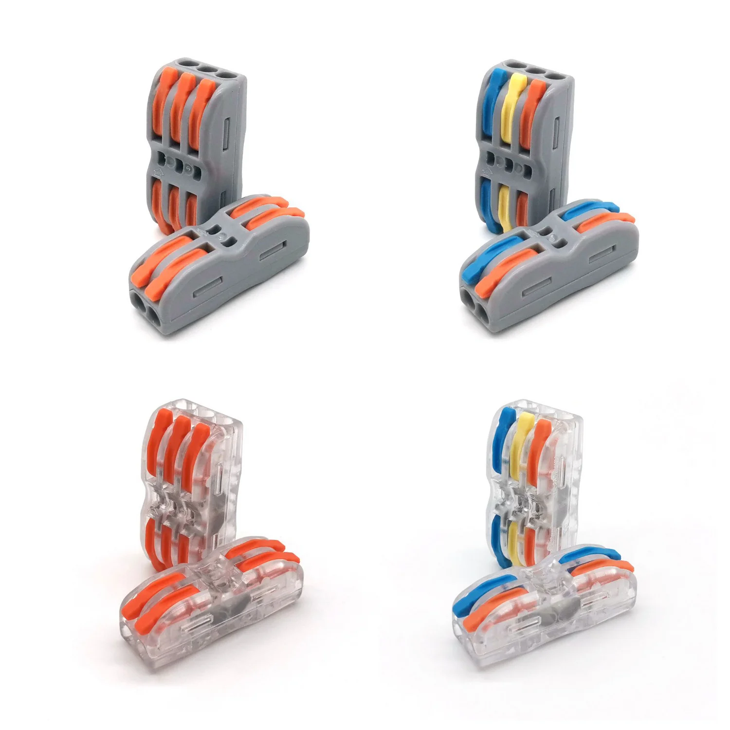 Mini Nhanh Dây Kết Nối Cáp Đa Năng Nhỏ Gọn Dây Dẫn Mùa Xuân Nối Dây Cổng Kết Nối Hít Nhà Ga Khối SPL-42 422