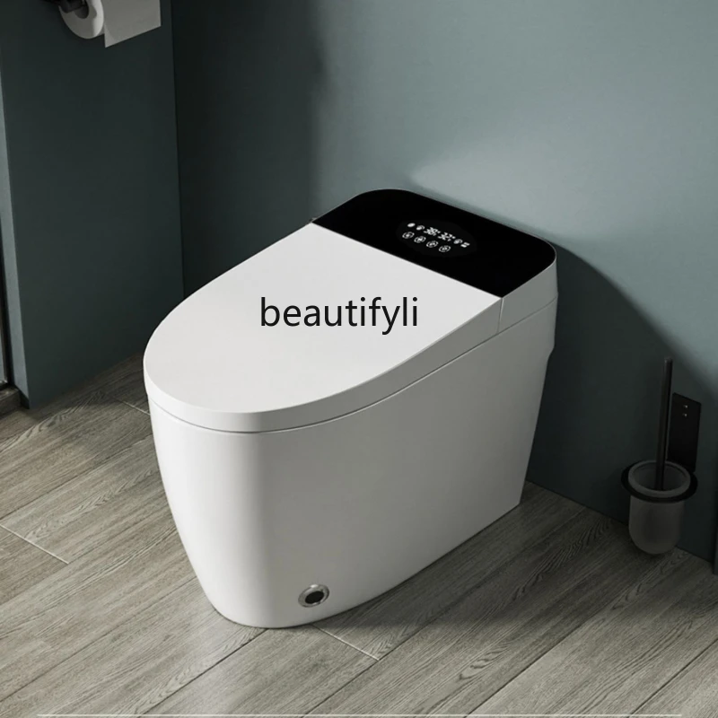 Apartemen kecil rumah Toilet pintar terintegrasi sifon otomatis tanpa tangki batas tekanan air Toilet