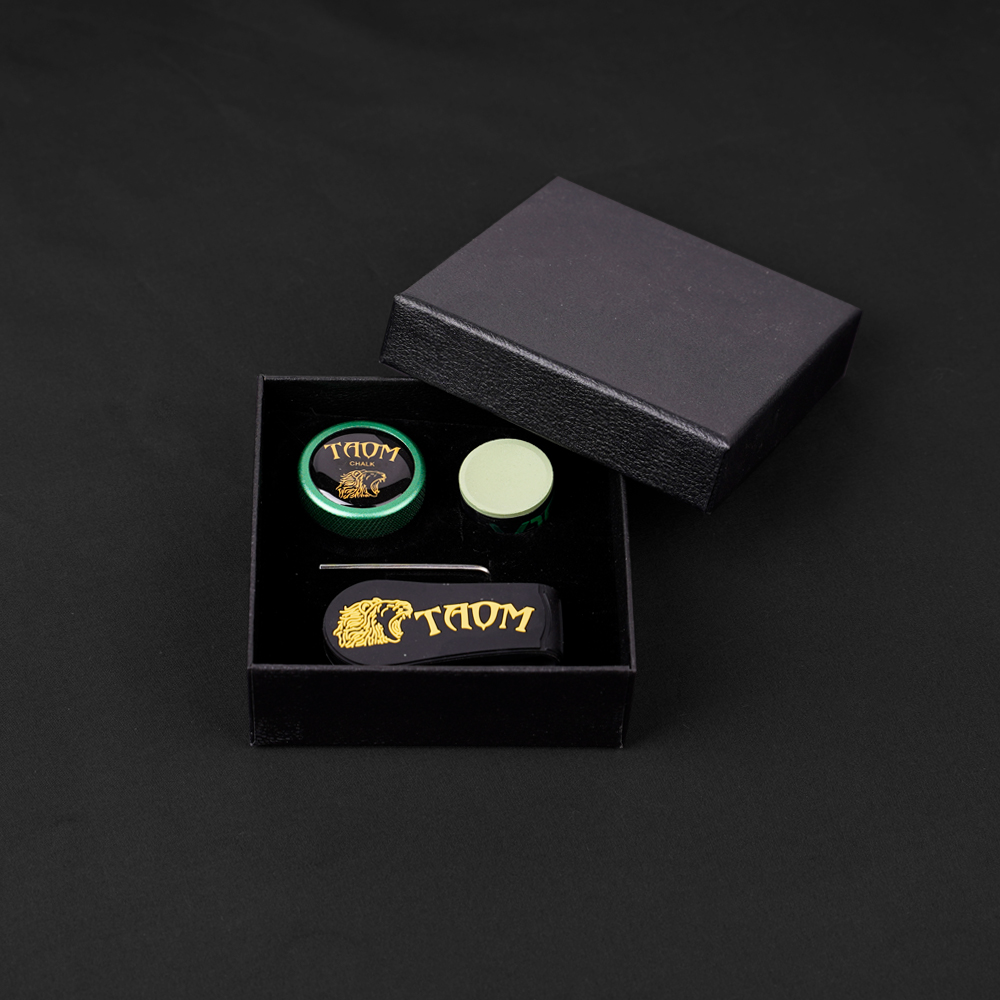 TAOM Chalk V10/Pyro/Soft Round Chalk Billiard Chalk Case Professional Pool Snooker Chalk Holder  Billiards Accessories