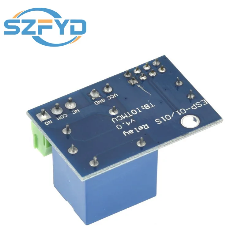 Módulo de relé WiFi ESP8266 ESP-01S 5V - Interruptor de controle remoto para casa inteligente - Compatível com Arduino e APP