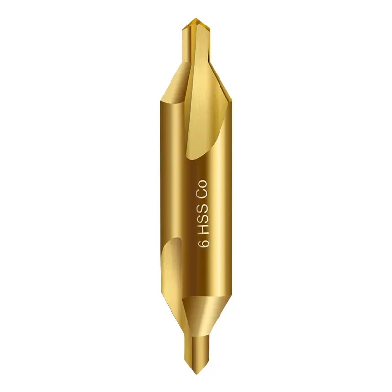 M35 HSS-Cổ Coban Trung Tâm Mũi 1.5/2/2.5/3/4/5/6Mm Góc 60 Độ Đôi Cấp Phủ Titan Mũi Khoan Mũi
