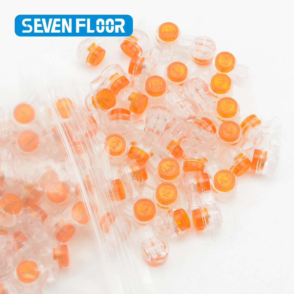 100PCS UY1 UY2 UY Stecker Draht Splice K1 K2 K3Connector RJ45 Verdrahtung Ethernet Telefon Kabel Kabel UY1 Netzwerk Kabel Terminal