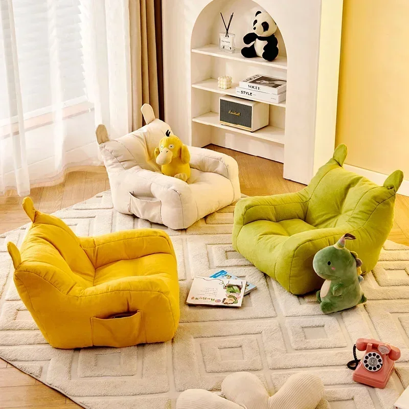 ที่นั่งเด็กผู้หญิงเด็กโซฟาเก้าอี้ MINI Lazy เก้าอี้การ์ตูนเด็กโซฟาสไตล์ใหม่อ่าน Pouf บ้าน Enfant เด็กเฟอร์นิเจอร์