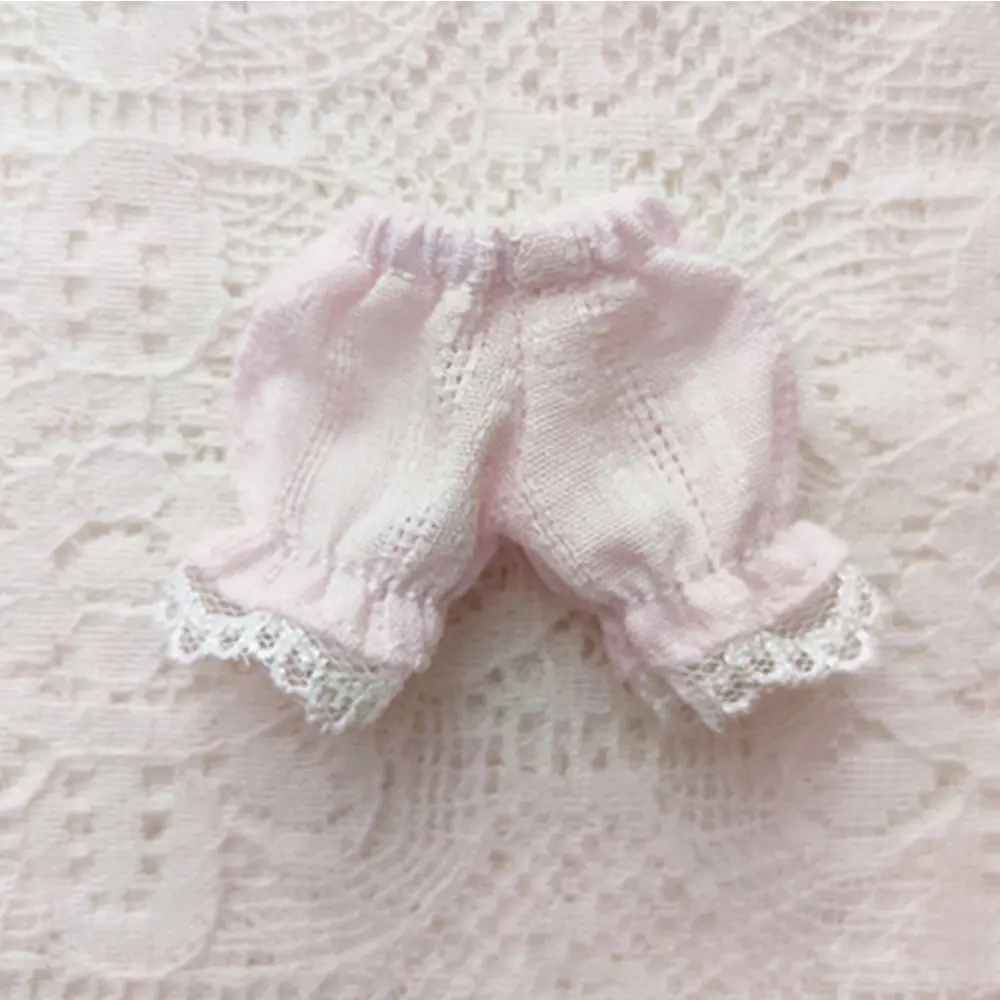 Obitsu11-pantalones cortos de encaje de algodón para muñeca, ropa de muñeca OB11, accesorios informales, 1/12