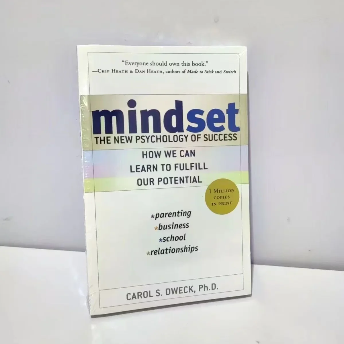 Mindset La nueva psicología del éxito Libro en inglés de Carol S. Dweck Libro inspirador de literatura extranjera