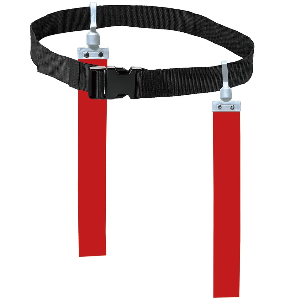 Amerikaanse Voetbalwedstrijd Trainingsriem Verstelbare Rugbyvlag Tag Tailleband Vlag Verstelbare Lint Professionele Vrije Maat Riem