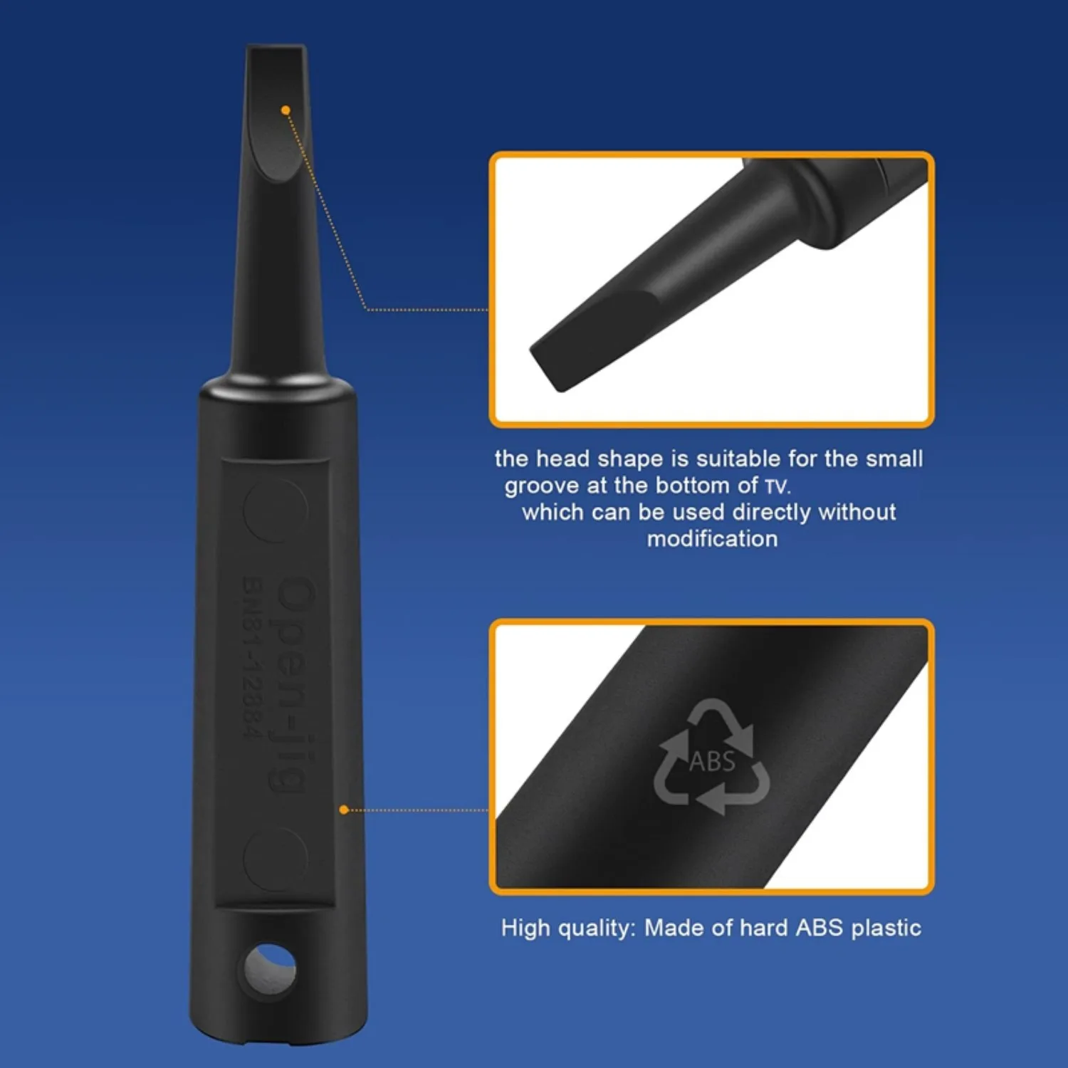 ใหม่เอี่ยมของแท้จะไม่ทำให้ฝาหลังทีวีเสียหายอุปกรณ์ BN81-12884A อุปกรณ์ที่คลุมด้านหลังไม่มีสกรูด้านหลัง