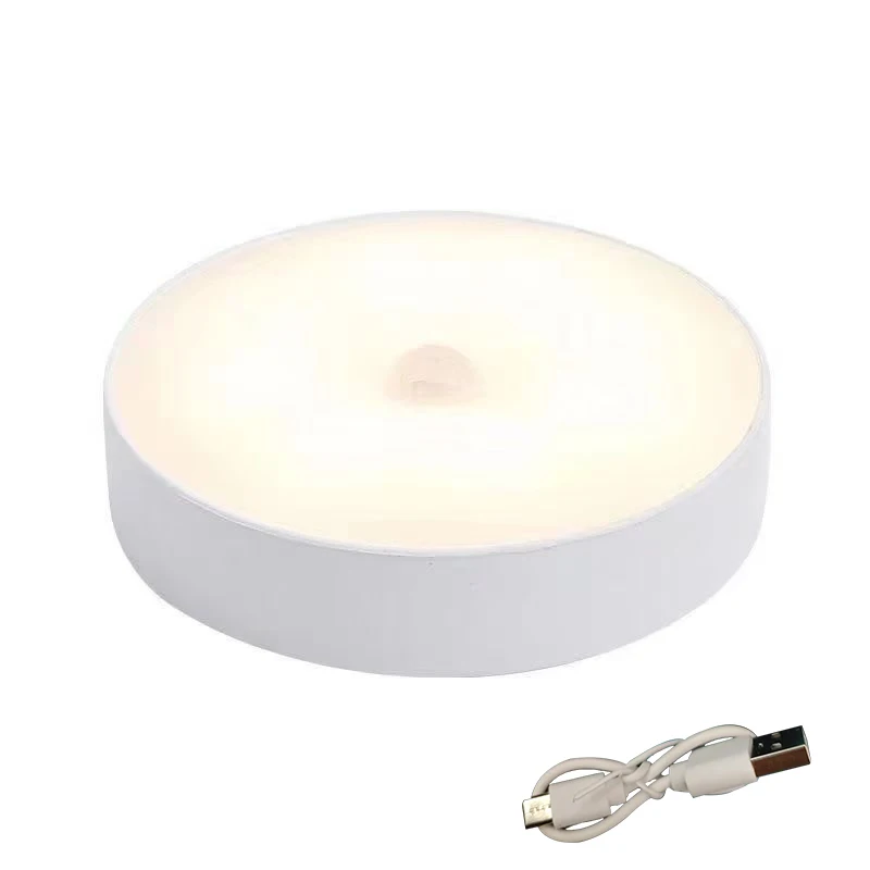 "Luce nocturna con carga USB de ahorro de energía con sensor automático para el hogar, el baño, el pasillo"