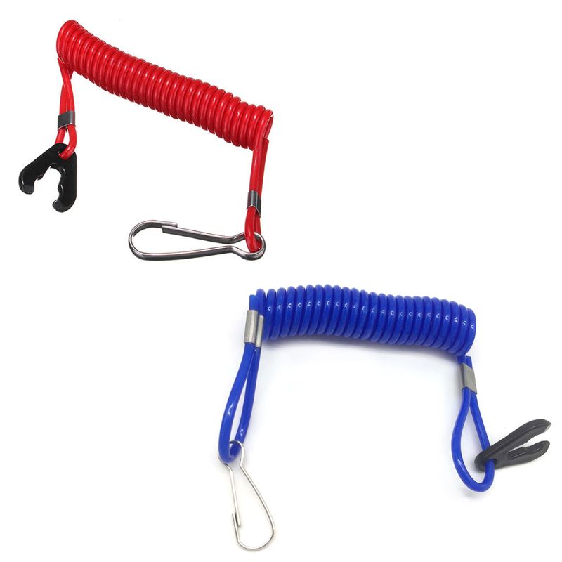 Universal Boat Kill Switch Lanyard para Yamaha ATV Boat, Motor de popa, Interruptor de emergência, Cabo de segurança