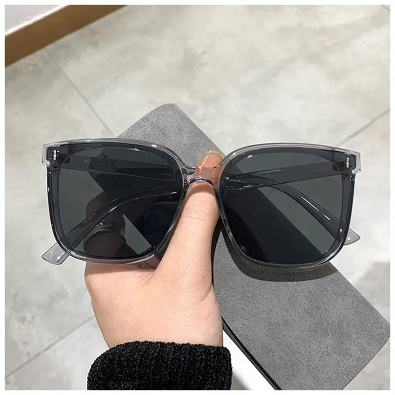 OIMG 빈티지 스퀘어 선글라스 여성 대형 선글라스 남성 레트로 블랙 선글라스 음영 고글 UV400 Oculos De Sol