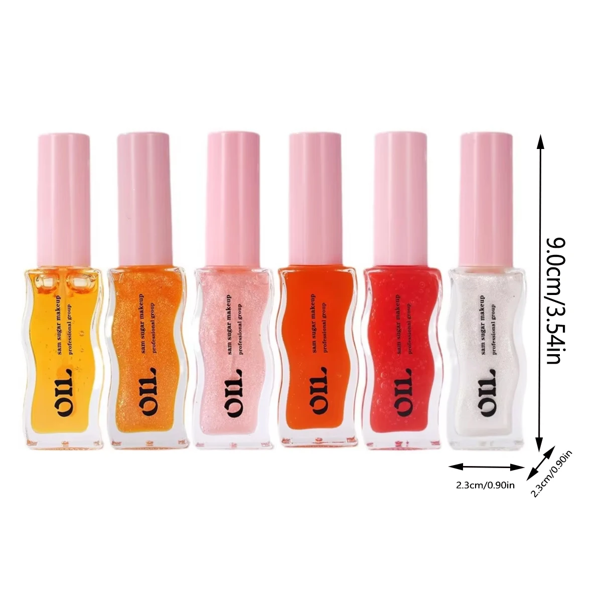 Bálsamo labial hidratante original, óleo labial gloss, cuidados com os lábios, benetitnt para lábios, esfoliante, rosa, presente de natal