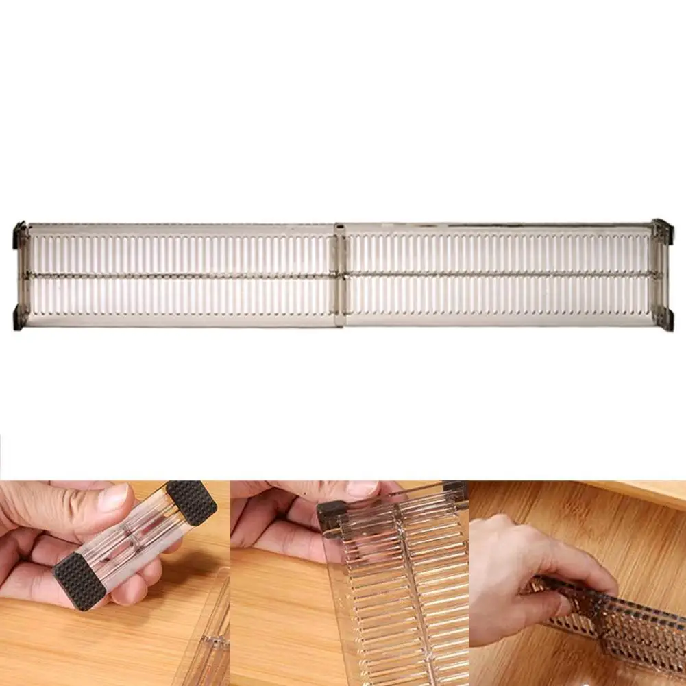 2pcs Adjustable Clapboard Drawer Divider Partition Household Storage Cabinet Combination Partition Underwear Socks DIY Separator