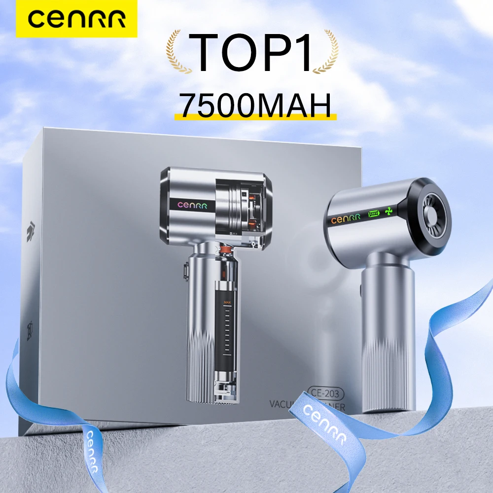 CENRR nuevo aspirador de coche potente Mini aspirador portátil para electrodomésticos soplador de mano regalo de cumpleaños