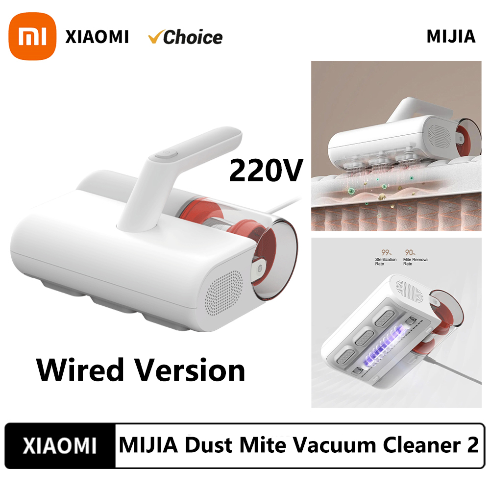 NEW 2024 XIAOMI MIJIA Mite Remover 2 For Home Bed Quilt UV Sterilization Disinfection Vacuum Cleaners 12kPa cyclone Suction -CN
