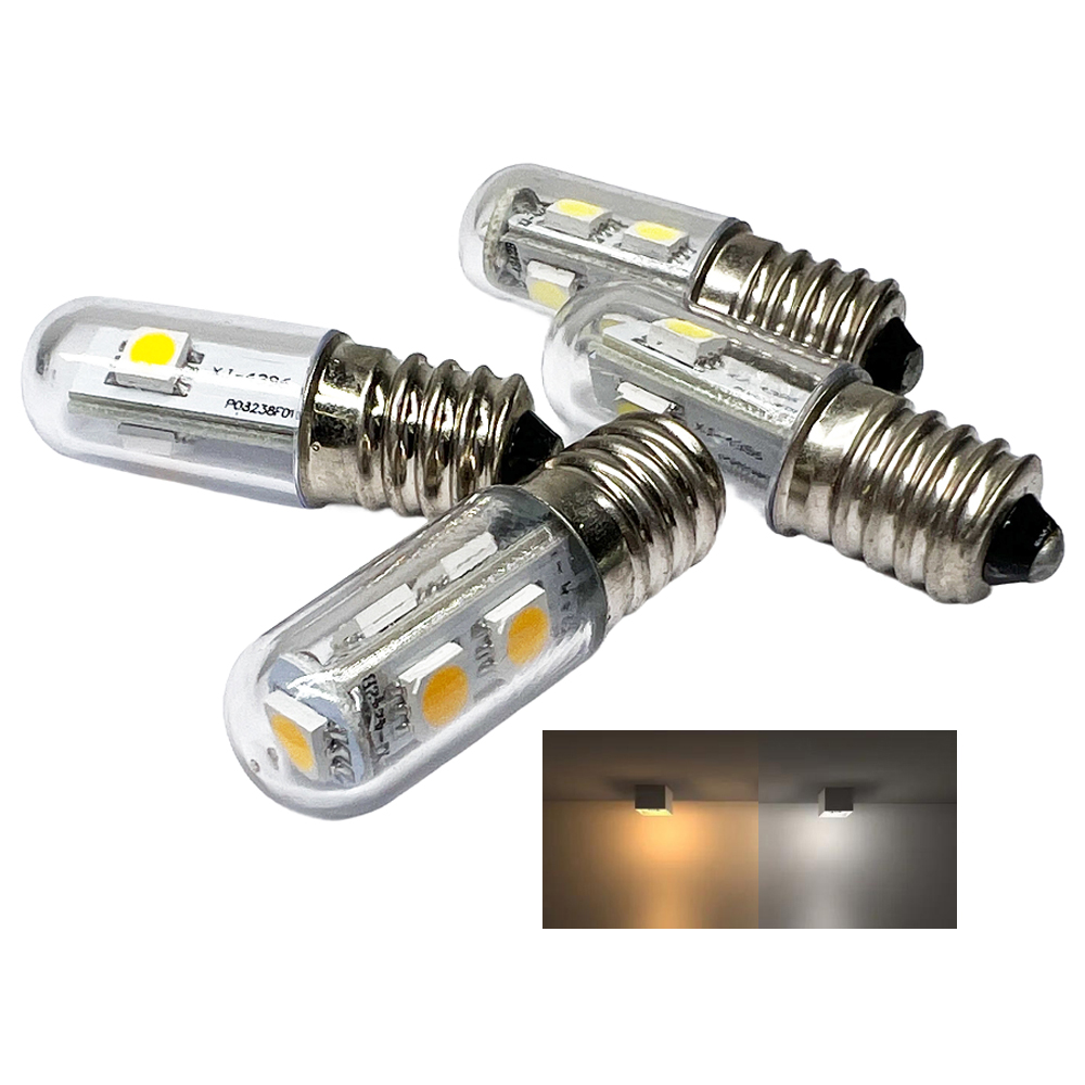 E14 T15 1W 0,5W Kontrollleuchte Dekoratives Nachtlicht LED Energiesparlampe LED Kühlschrank E12 Daumenlicht AC 220V