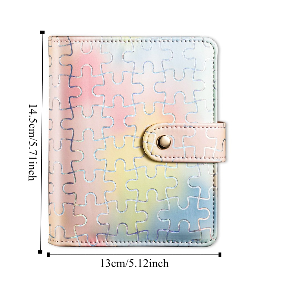 PU Leather Budget Binder Planner Daily Weekly A7 Money Savings Challenges Cash Envelopes Wallet Organizer