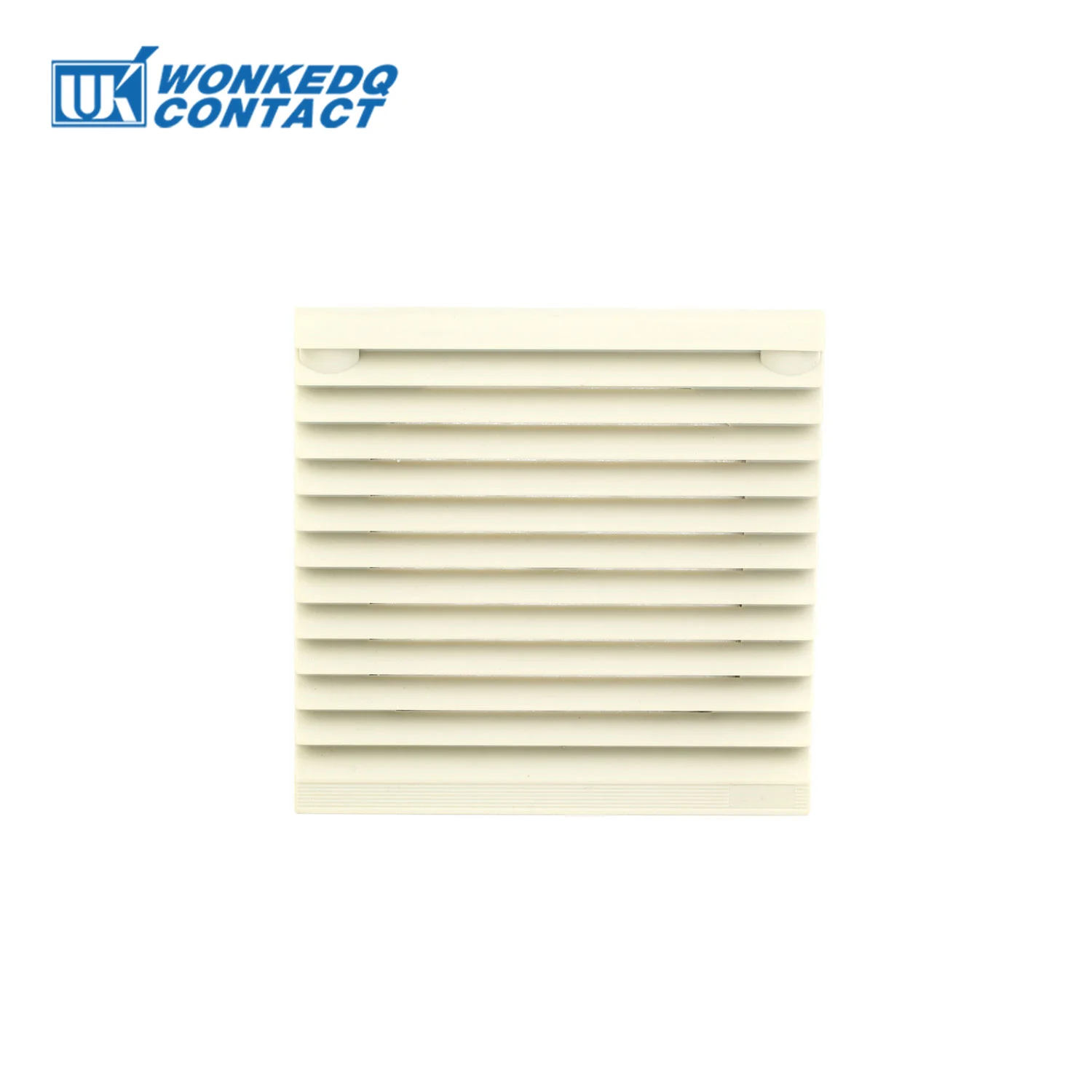 3321-300 92 mm Filterplatte, Schranklüftung, Filter, Fensterläden, Abdeckung, Lüftergitter, Lamellen, Gebläse, Abluftventilator, Filter ohne Lüfter