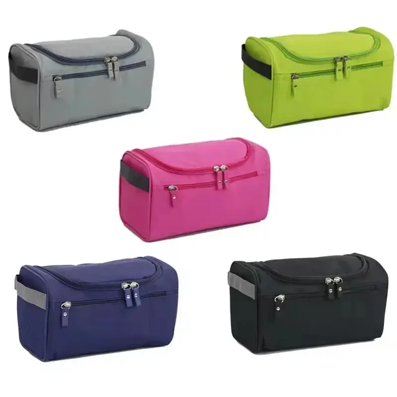 Bolsas de maquillaje de gran capacidad para mujer, organizador de artículos de tocador de viaje colgante, Kit de cosméticos
