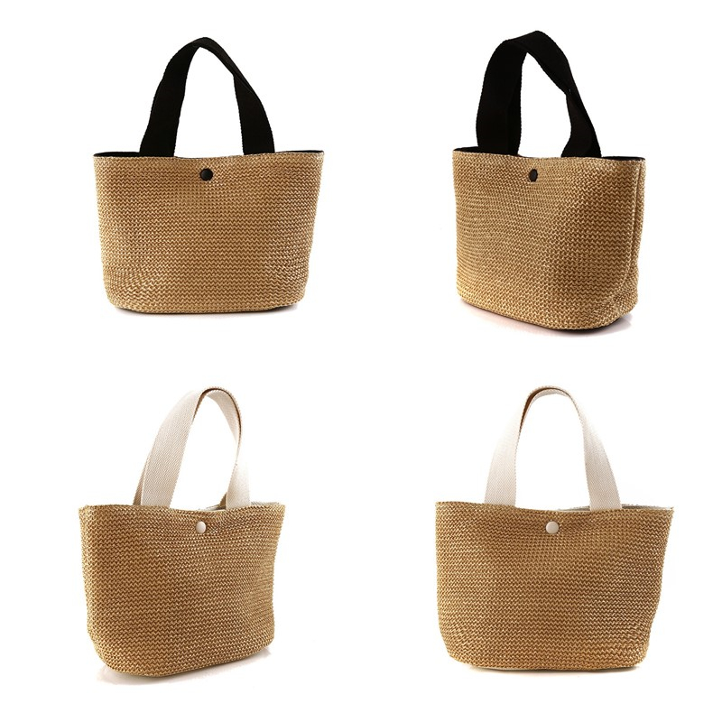 Сумка Соломенная женская, в ретро-стиле, 2022