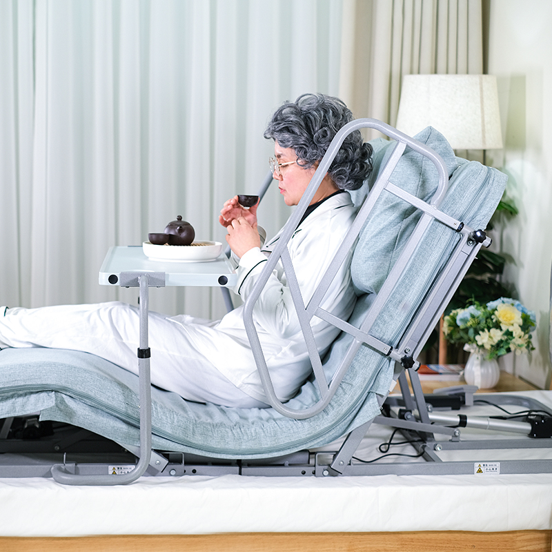 Tragbare Klappfunktionen, verbessertes elektrisches Homecare-Pflegebett mit Matratze
