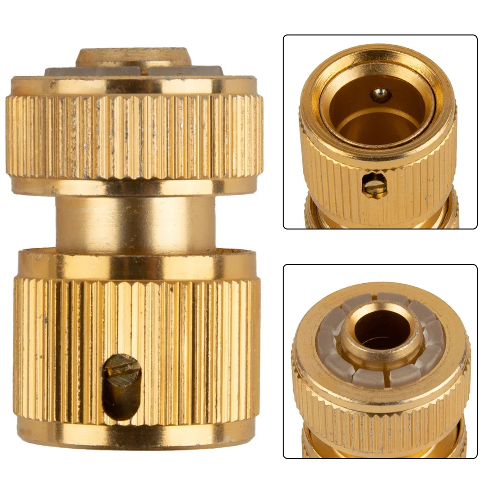 1/2 \ "สวน Connector รดน้ําท่ออะแดปเตอร์ Quick-release สําหรับสวนชลประทานล้างรถ