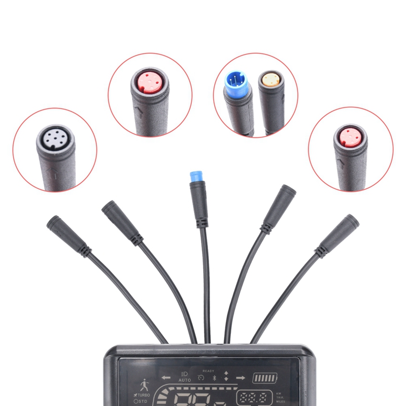 Elektrische Scooter Display Bedieningspaneel Snelheid Versnelling Power Mode Indicator Meter Waterdicht Dashboard Vervangende Onderdelen