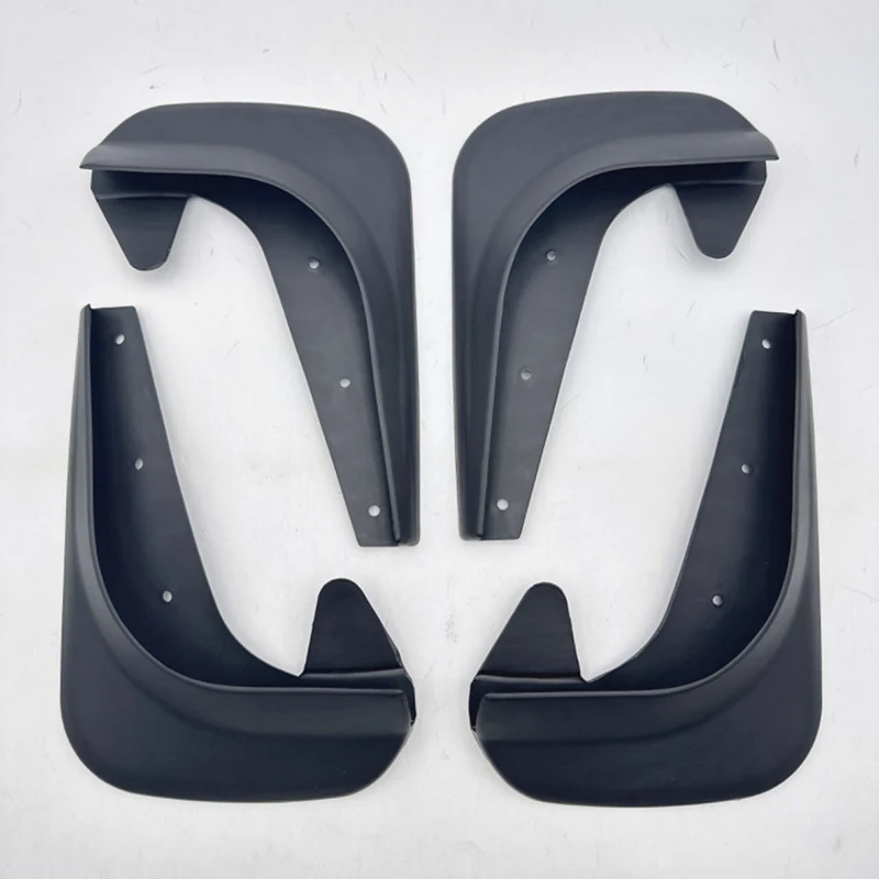 4 Stuks Set Autoband Spatbord Universele Voor Achterwiel Spatlappen Splash Guards Spatlappen Met Schroef Auto Protector Accessoires