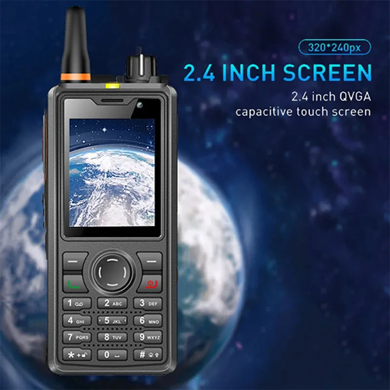 ANYSECU 4G-W2Pro Mạng 4G Phát Thanh N61 Android 7.0 LTE WCDMA GSM WIFI PTT Điện Thoại Di Động Làm Việc Với Thực ptt Zello