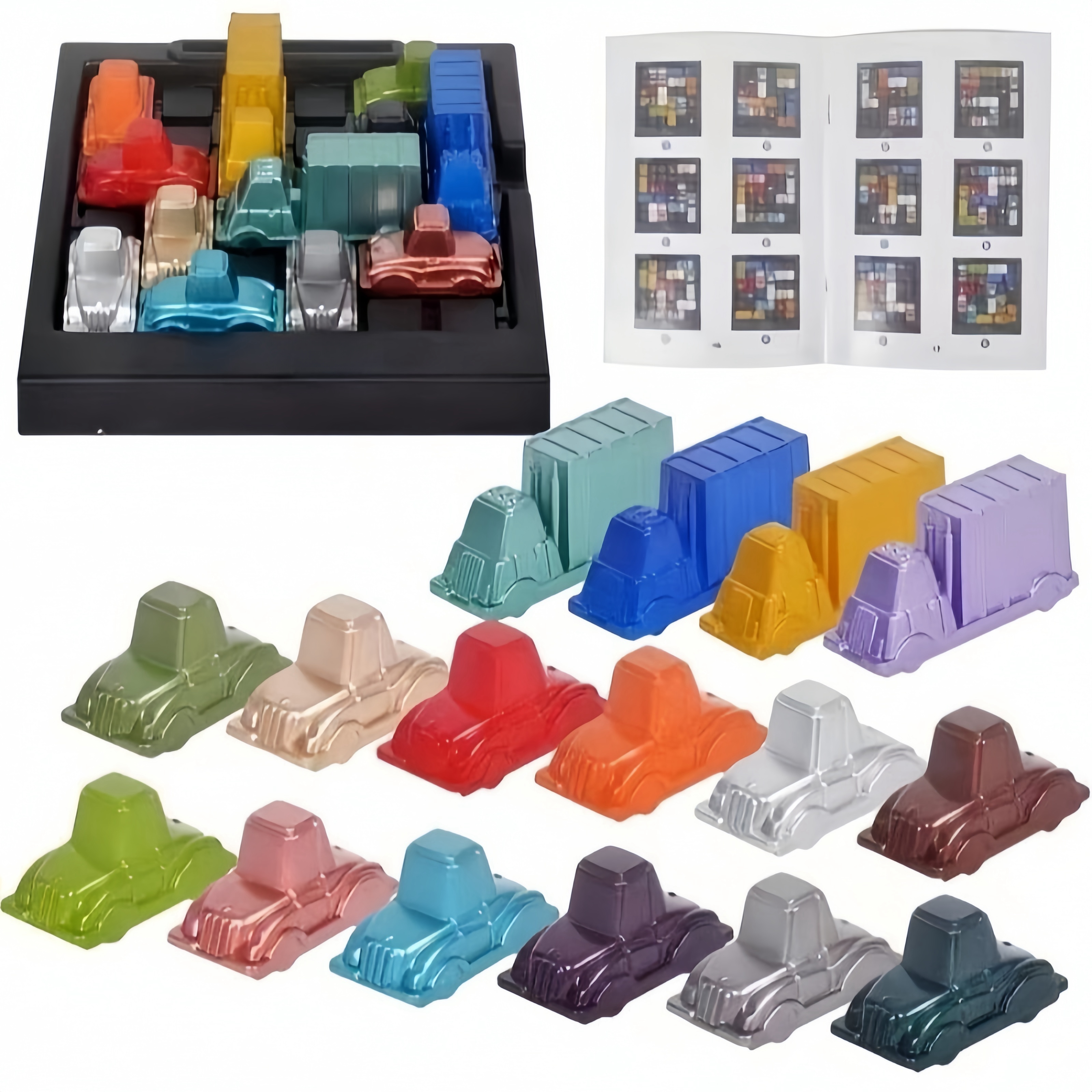 Logiczna gra komputerowa rozumowania Huarong Road, dziecięce Puzzle, puzzle Puzzle, gra w godzinach szczytu ruchu puzzle