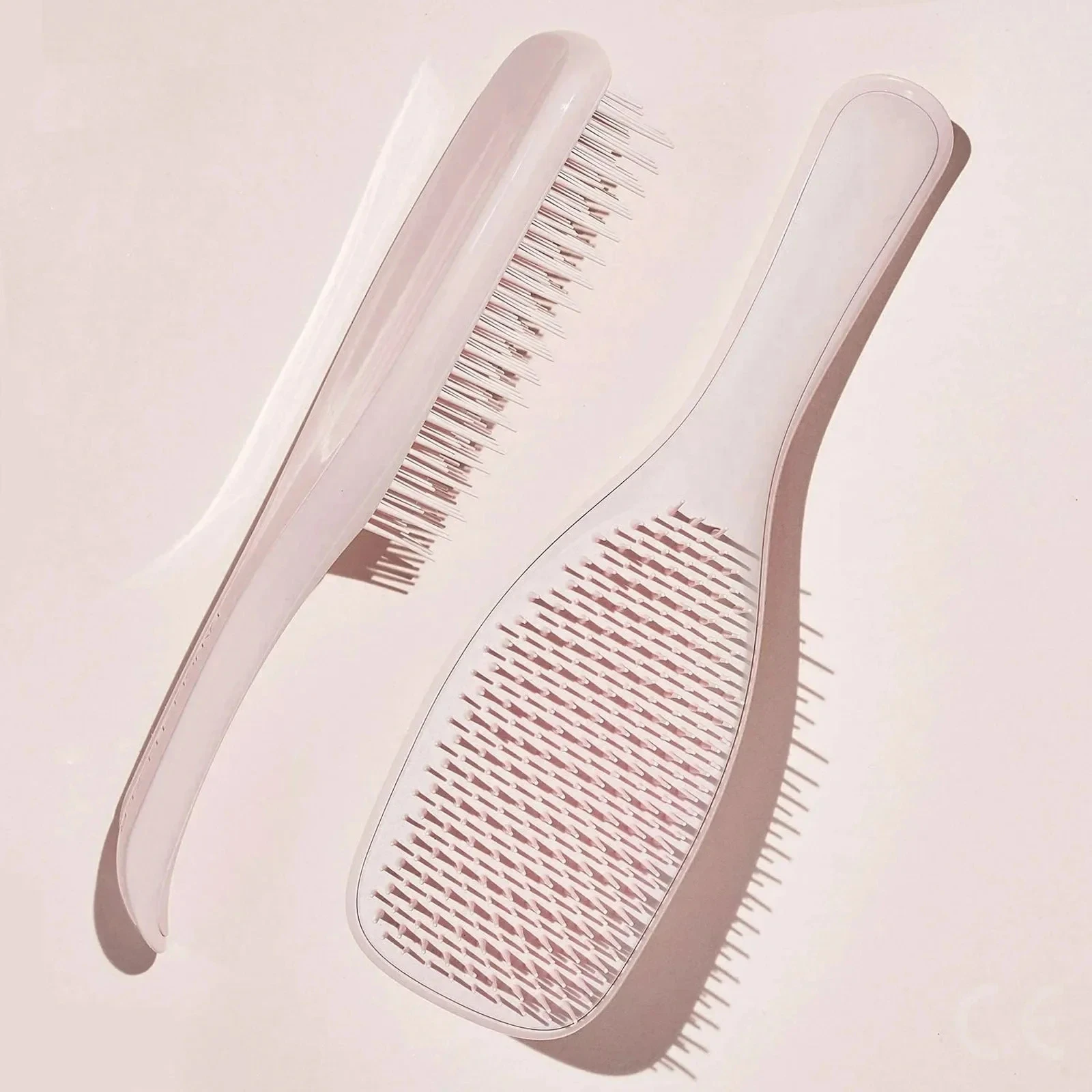 Cepillo para masaje del cuero cabelludo para desenredar, para peinado y cuidado del cabello rizado, herramienta de salón de cepillo para alisar el cabello para mujeres