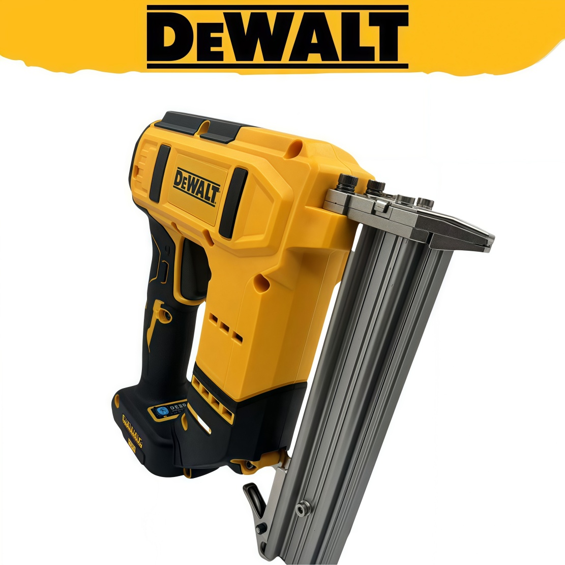 DDEWALT Pistola de clavos con motor sin escobillas Batería de 18 V/20 V Potente y capaz de utilizar en varios escenarios