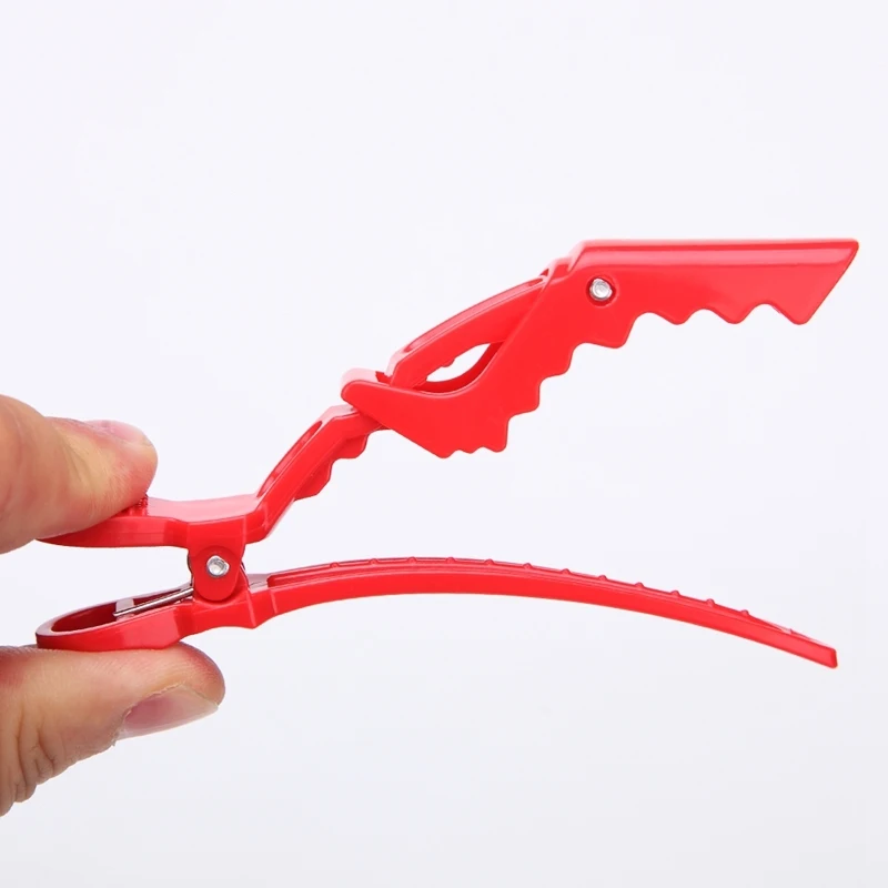 6 Cái/lốc Nhựa Kẹp Tóc Kẹp Tóc Làm Tóc Kẹp Móng Vuốt Phần Kẹp Cá Sấu Tông Đơ Cắt Tóc Cho Salon Tóc Tạo Kiểu Phụ Kiện