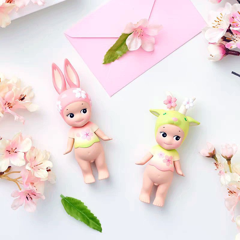 Boîte aveugle en fleur de cerisier d'ange authentique, Collection créative confirmée, jouets tendance, cadeaux d'anniversaire de haute qualité, offre spéciale