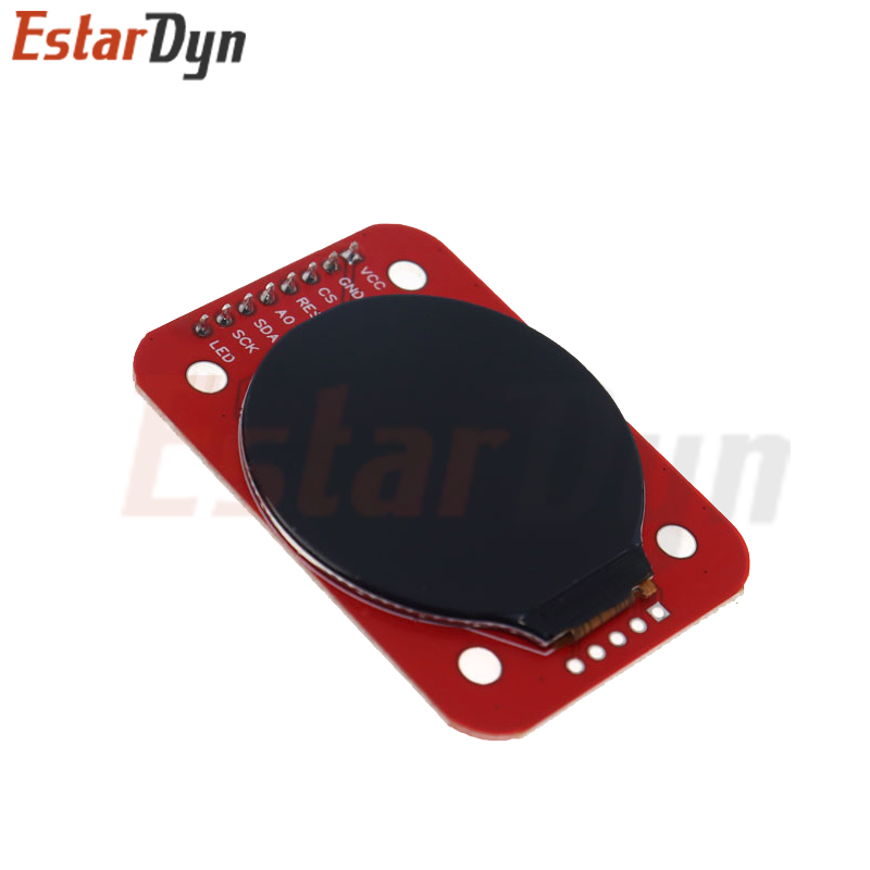 1.28 inch TFT LCD Display Module Round RGB IPS HD 240x240 Resolution GC9A01 Driver 4 Wire SPI Interface Adapter Board