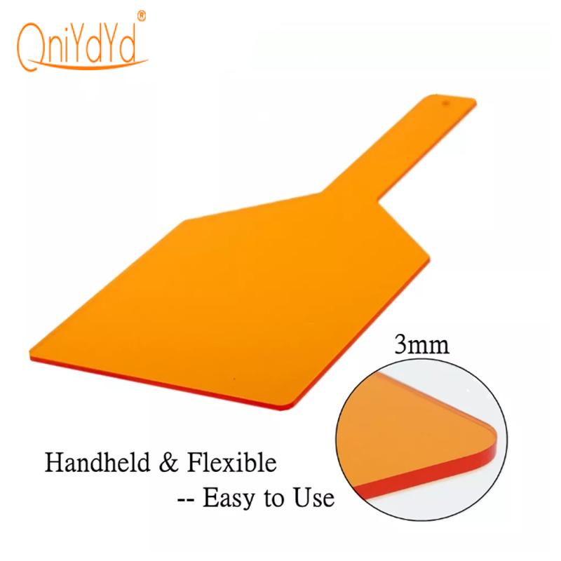 1Pc Dental Shade Board Eye Protector Hand Held Shield Plate Dentistry Lab Light Curing Lamp Filter Dentist Clinic Tool Shield
