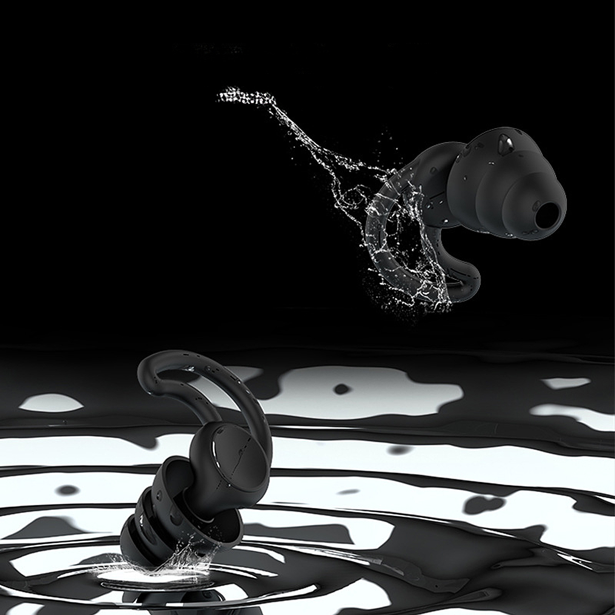 ใหม่ซิลิโคน Sleep ชุดปลั๊กอุดหูว่ายน้ําหูปลั๊กยกเลิกลดเสียงรบกวนอุปกรณ์ Soundproof ปลั๊กอุดหูตัดเสียงรบกวน