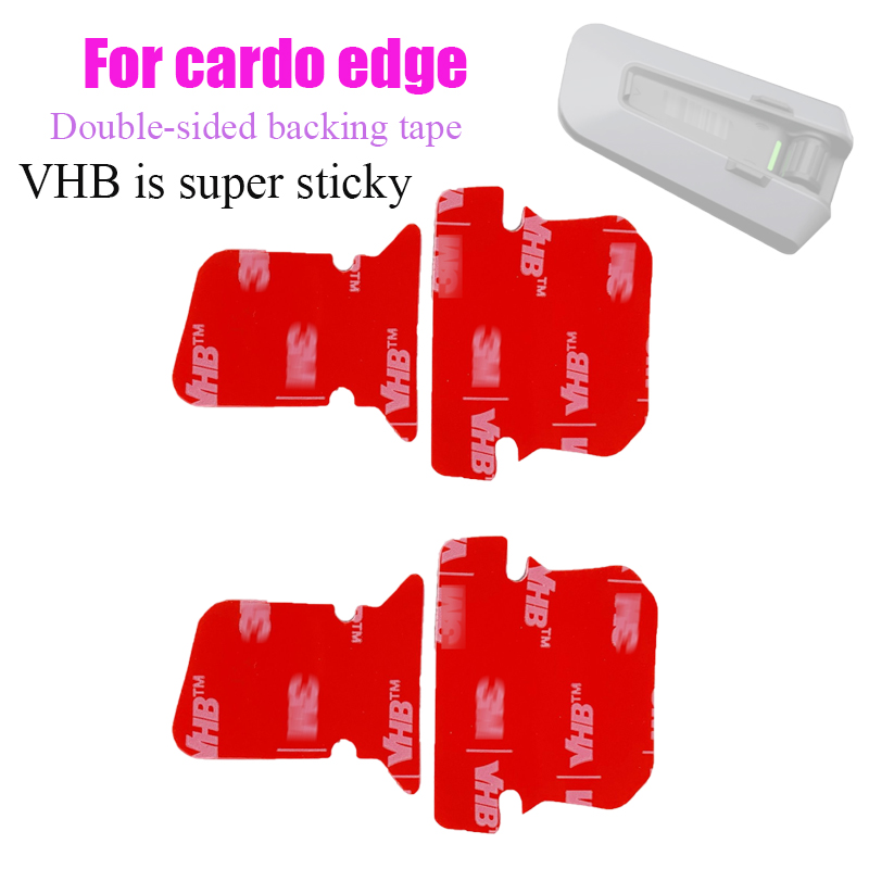 Для дорогих PACKTALK EDGE Edge/Pro/Neo мотоциклетный шлем внутренняя связь Двусторонняя лента Задняя 2 шт.