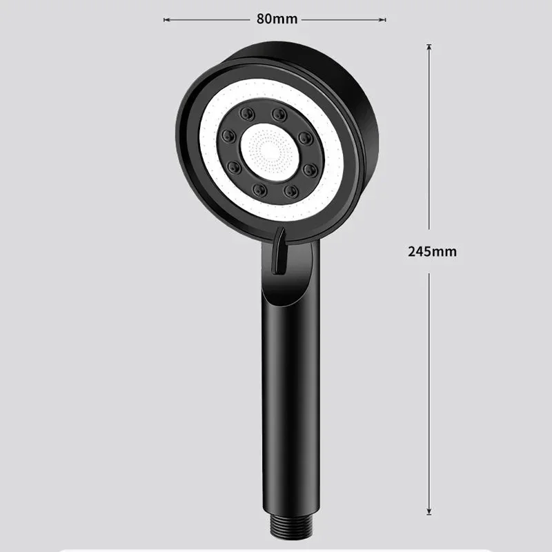 Xiaomi หัวฝักบัวแรงดันสูง5โหมดหัวฉีดประหยัดน้ำที่มีประสิทธิภาพสปาแรงดันสูงฝักบัวอาบน้ำอุปกรณ์เสริมห้องน้ำ2024