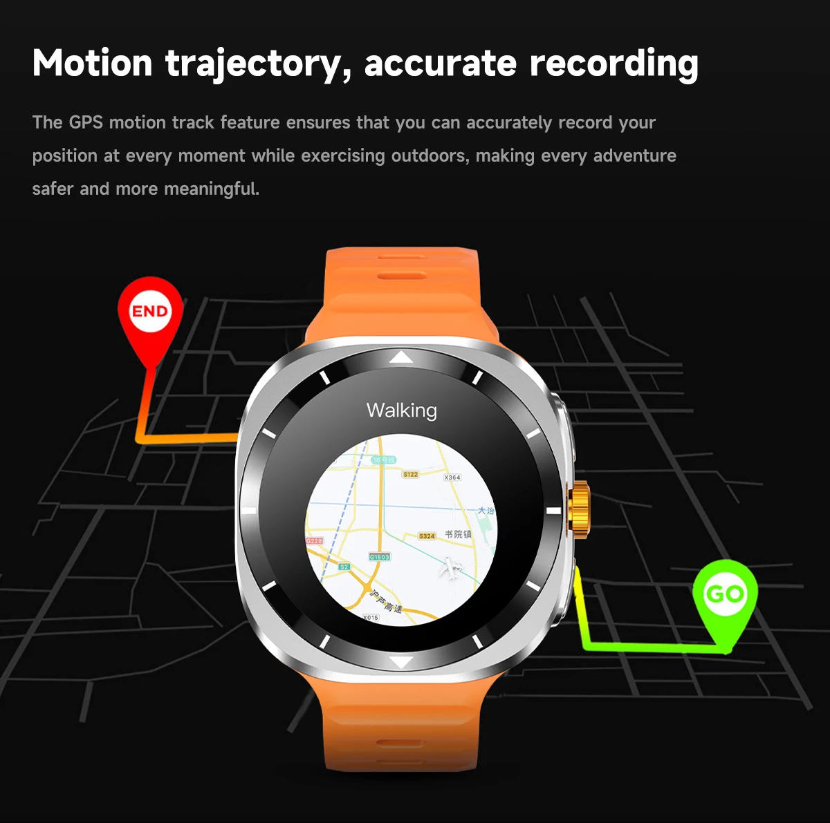 Para Samsung Galaxy Watch 7 Ultra soporte Corea GPS brújula NFC reloj inteligente deporte al aire libre hombre AMOLED BT llamada Galaxy 7 Smartwatch