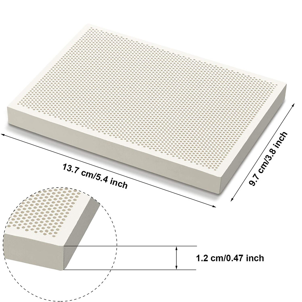 Square Honeycomb Refractory Bricks for Gold Silver Copper Jewelry Welding Processing Round Welding Plate with Heat Insulation
