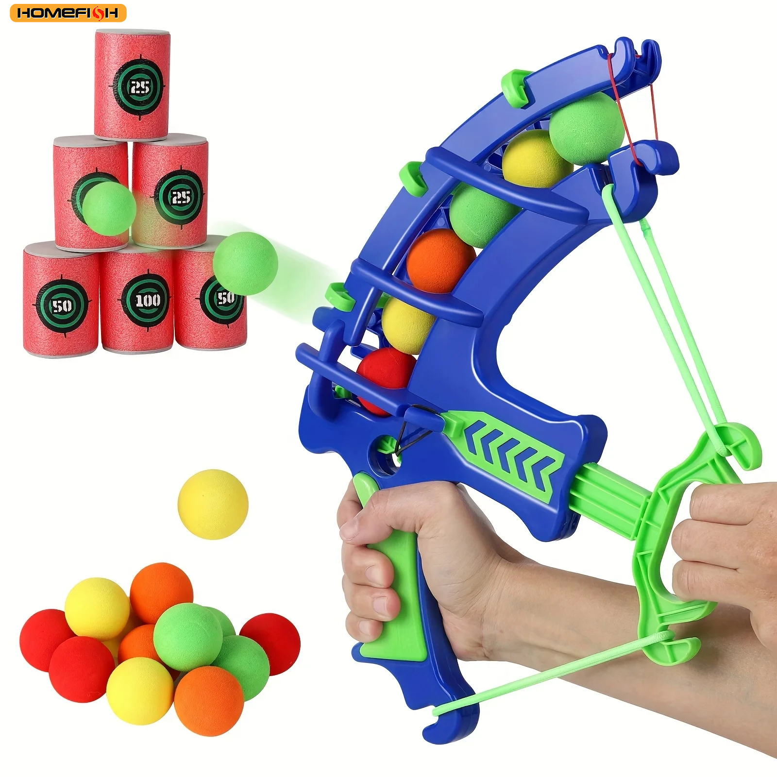 Soft Bullet Target Practice Toy for Children, Educational Shooting Practice Toys with Soft Bullets