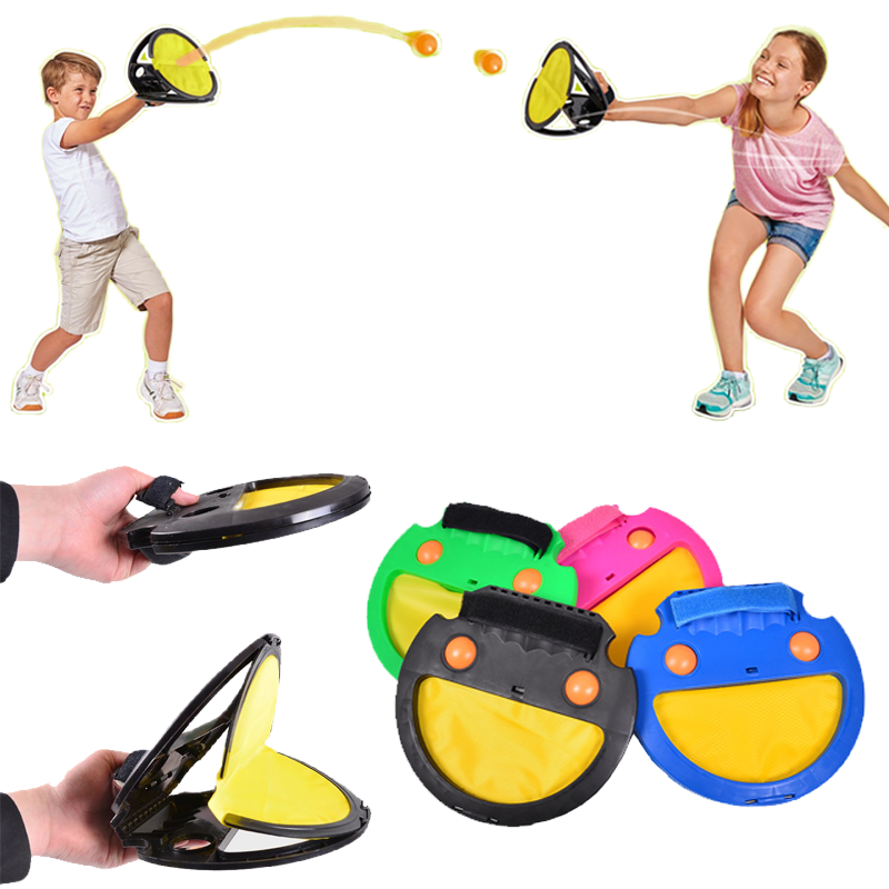 Throwing and catching ball toys multiplayer parent-child sports and fitness hand catching ball battles coordination toys