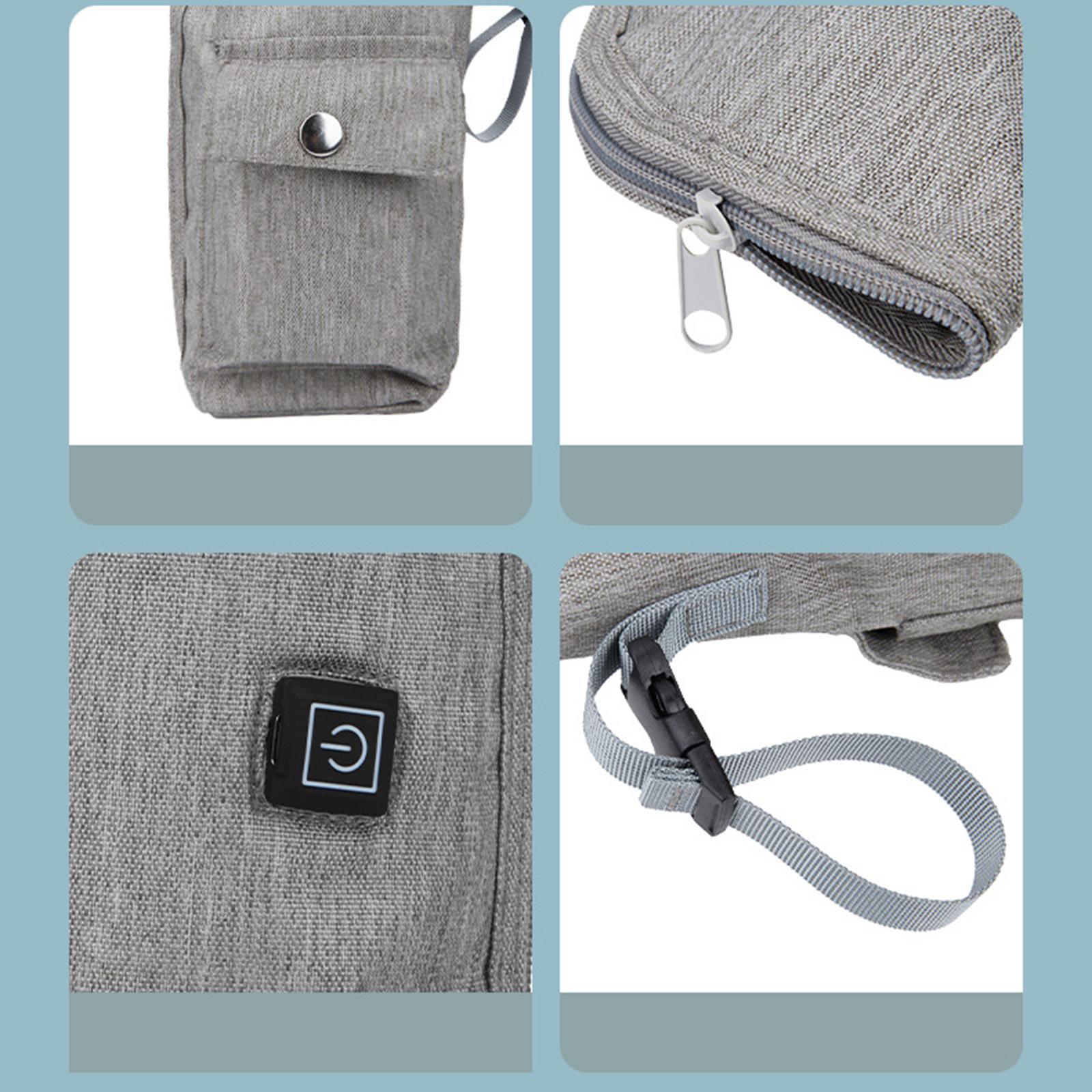 Insulated Breastmilk Bag Breastmilk Bottle Heater for Daycare Nursing Mom