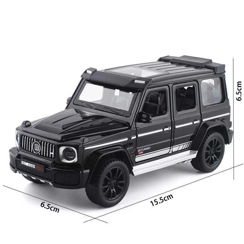 音と光の合金車モデルg700,1:32,ダイキャスト車,SUV,収集品,シミュレーション玩具,子供向けギフト