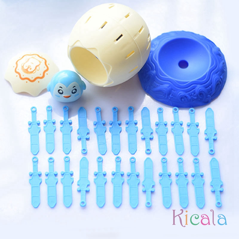 Penguin Novelty Toys for Holiday Party Children's Educational Thinking Training Pirate Barrels Interactive Toys