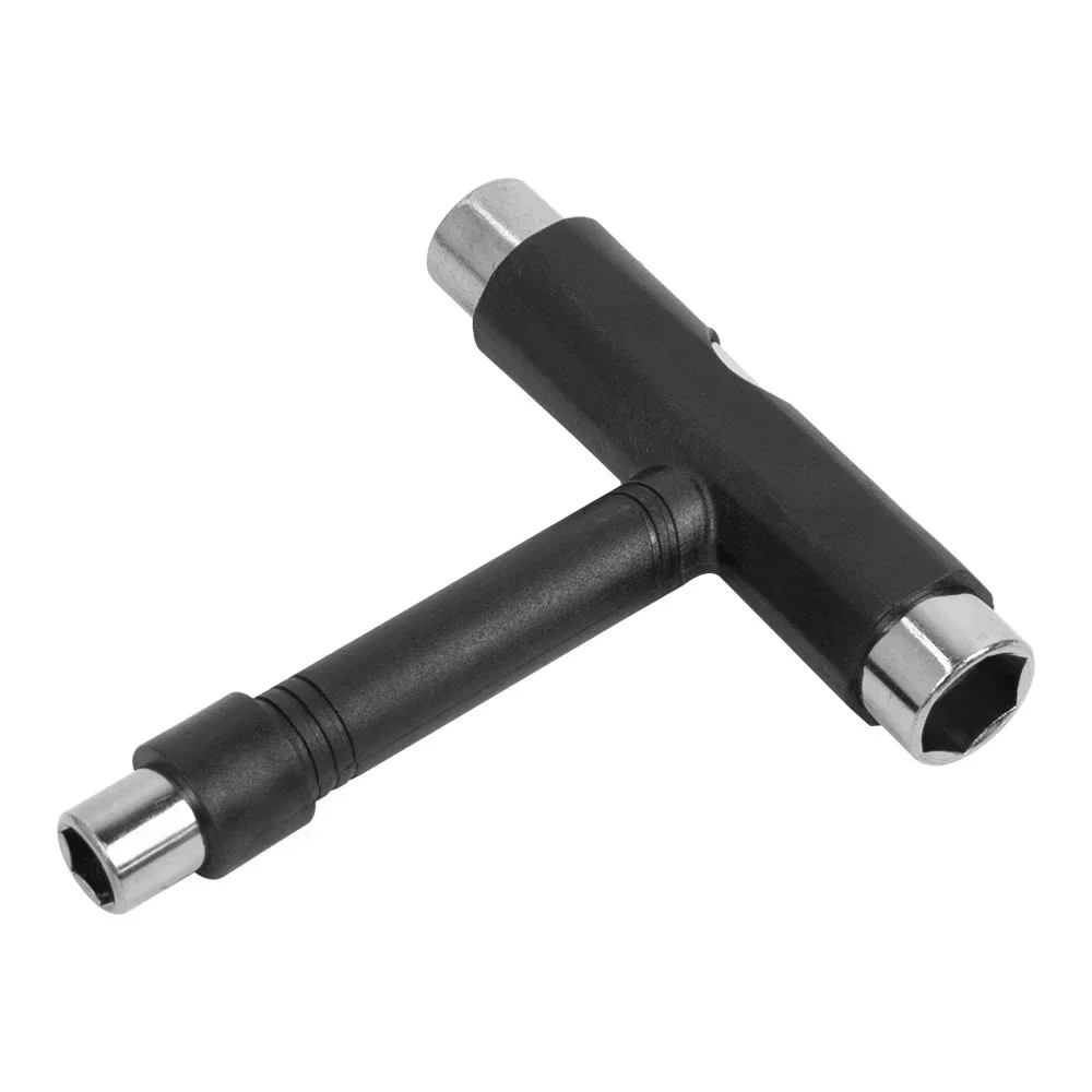 T-vorm Moersleutel Skateboard Professionele T Type Inbussleutel Zwart Longboard Skateboard Gereedschap Board Rolschaats Moersleutel Gereedschap Onderdelen