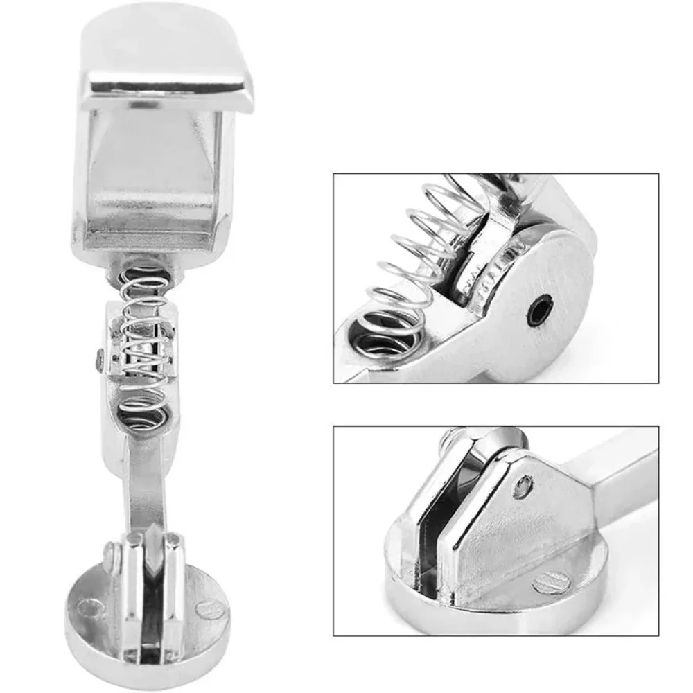 Precision Mini Glass Tubing Cutter - Easy-To-Use, Durable Tool For Cutting Beer & Wine Bottles, Scientific Pipes - Silvery