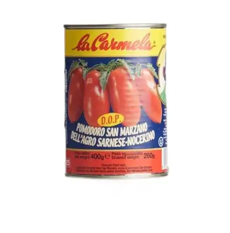 Pomodoro San Marzano geschälte Tomaten 400g-la Carmela